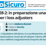 PuntoSicuro - UNI 11628-2: in preparazione una norma per i loss adjusters
