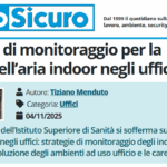 PuntoSicuro - Strategie di monitoraggio per la qualità dell’aria indoor negli uffici