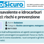 PuntoSicuro - Cromo esavalente e idrocarburi aromatici: rischi e prevenzione