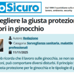 PuntoSicuro - Come scegliere la giusta protezione per i lavori in ginocchio