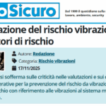 PuntoSicuro - La valutazione del rischio vibrazioni e i cofattori di rischio