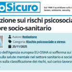 PuntoSicuro - Una relazione sui rischi psicosociali nel settore socio-sanitario