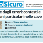 PuntoSicuro - Contesti e lavorazioni particolari nelle cave