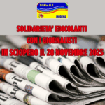 sciopero giornalisti 28.11.25 solidarietà Sinagi