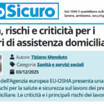 PuntoSicuro - Sicurezza, rischi e criticità per i prestatori di assistenza domiciliare