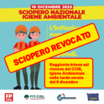 Sciopero nazionale igiene ambientale revocato per la raggiunta intesa - Fp Cgil Modena