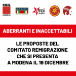 Comitato Remigrazioni aberranti e inaccettabili proposte
