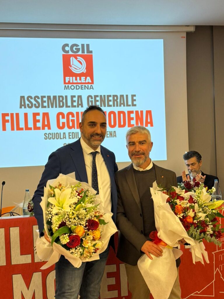 Assemblea generale Fillea Cgil Modena - Rodolfo Ferraro - Pietro Imperato - 23/1/2026