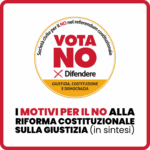 Motivi per il no alla riforma costituzionale sulla giustizia (sintesi) - 2026