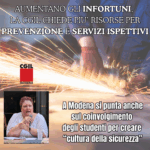 Aumentano infortuni a Modena. Corsi agli studenti per formare cultura della sicurezza