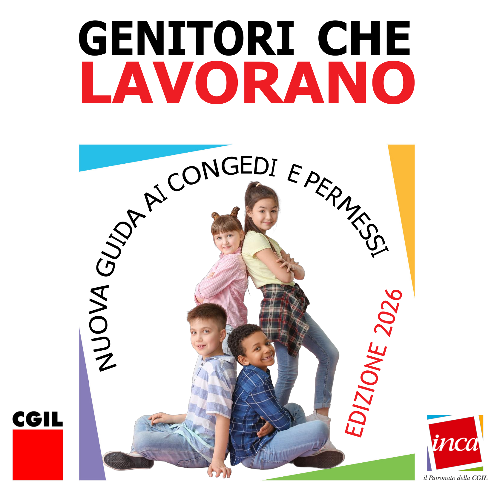 Genitori che lavorano: guida Cgil-Inca (edizione 2026)
