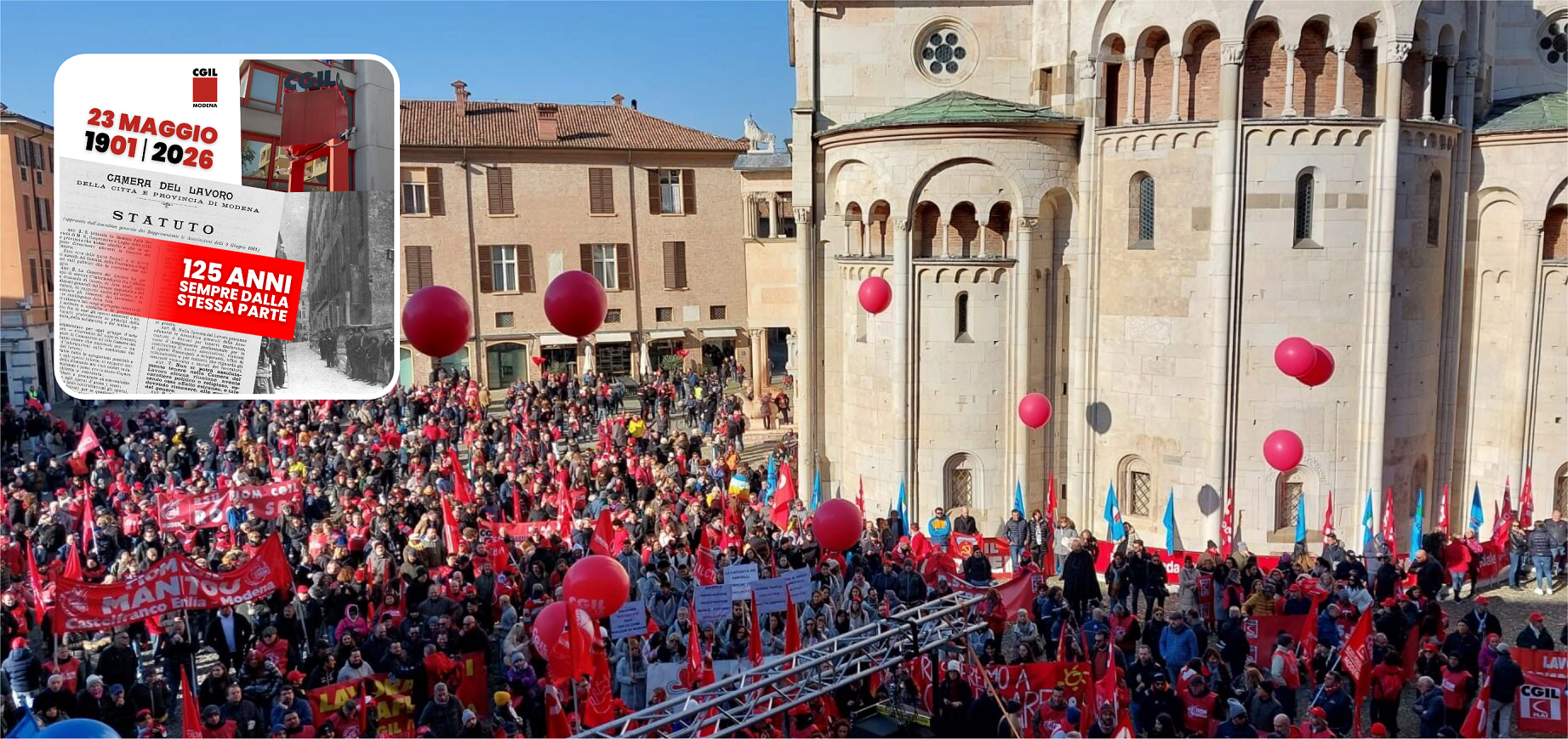 125 anni di Cgil MO