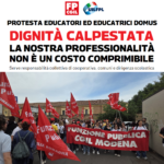 Protesta educatrici ed educatori Domus (29/5/2026)