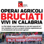 Operai agricoli bruciati vivi in Calabria