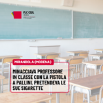 Minacciava professore in classe con la pistola a pallini. Pretendeva le sue sigarette