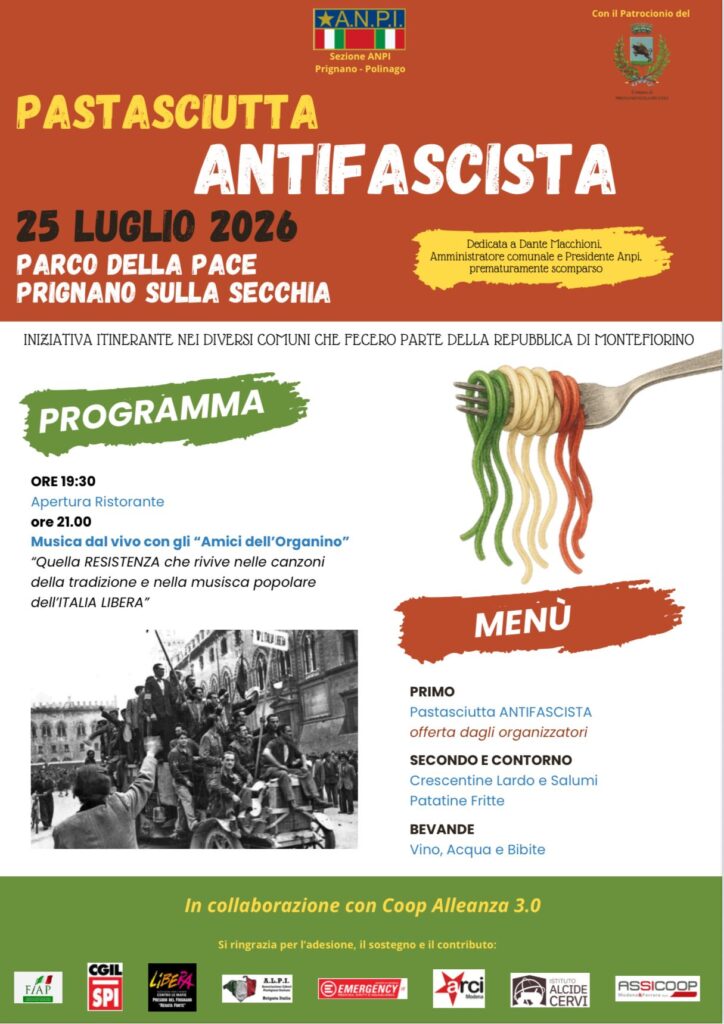 Pastasciutta Antifascista Sassuolo (2026)