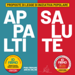 Firma le due proposte di legge di iniziativa popolare su sanità ed appalti