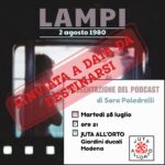 "Lampi. 2 Agosto 1980" iniziativa rinviata a data destinarsi