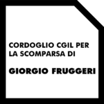 cordoglio Cgil scomparsa Giorgio Fruggeri