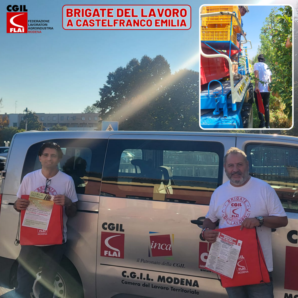Brigate del Lavoro a Castelfranco Emilia - 30/9/2026