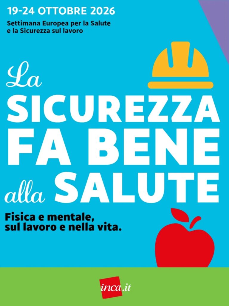 19-24 Ottobre 2026: Settimana Europea Salute e Sicurezza sul Lavoro